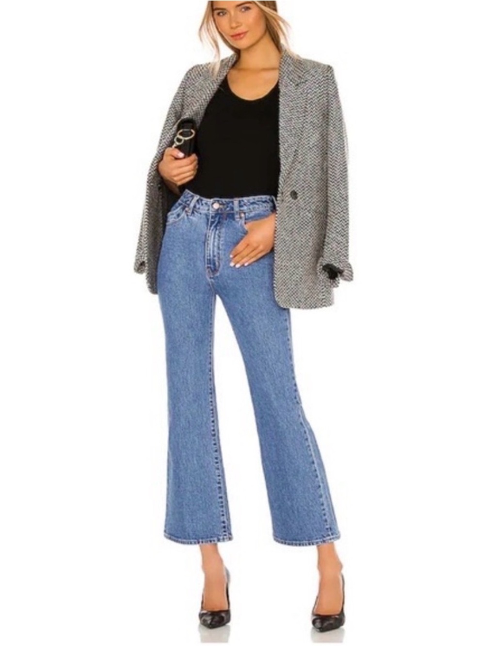Rolla’s Eastcoast Crop Flare Jeans